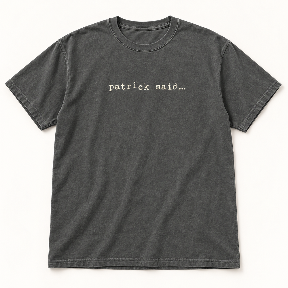 Men’s — Typewriter in Pepper — digital product mockup