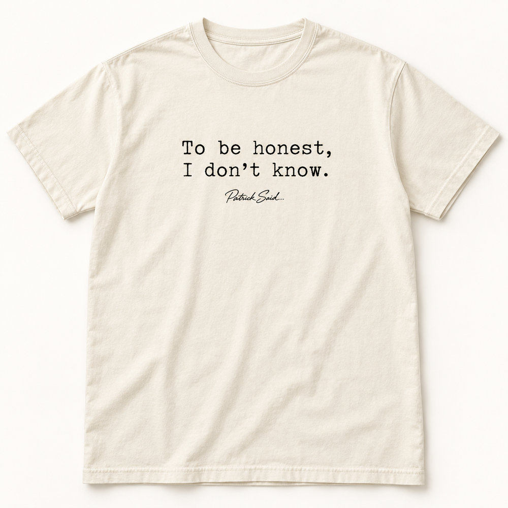Men’s — Honest in Ivory — digital product mockup